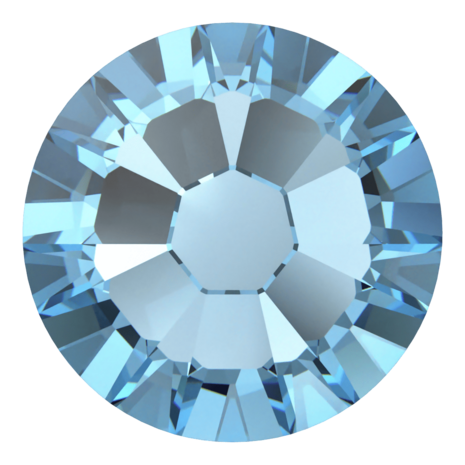 Aquamarine (202) SS5 - Swarovski Xilion Rose 2058 Non-Hotfix per 144 stuks