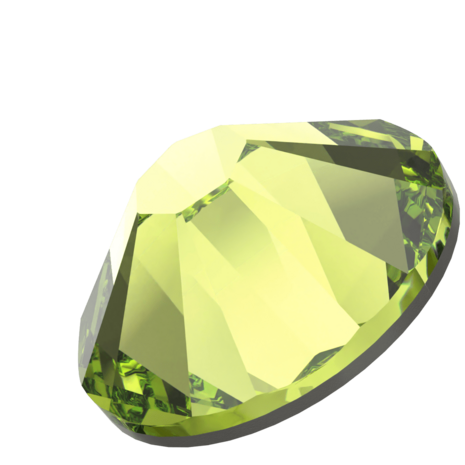Citrus Green (337) SS5 - Swarovski Xilion Rose 2058 Non-Hotfix per 144 stuks