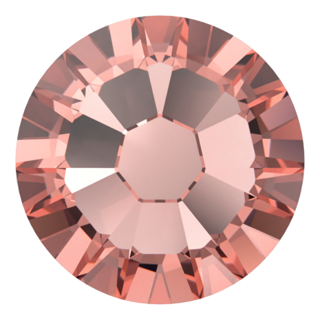 Rose Peach (262) SS5 - Swarovski Xilion Rose 2058 Non-Hotfix per 144 stuks