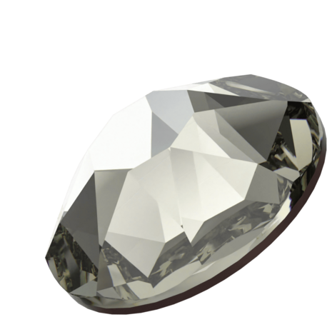Black Diamond (215) SS12 - Swarovski Xirius Rose 2078 Hotfix Flatback per 144 stuks
