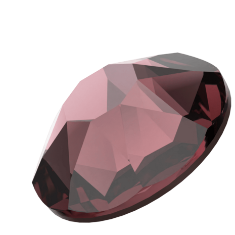 Burgundy (515) SS16 - Swarovski Xirius Rose 2078 Hotfix Flatback per 144 stuks