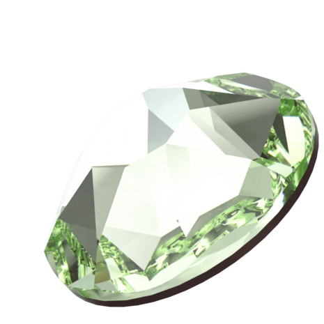 Chrysolite (238) SS34 - Swarovski Xirius Rose 2078 Hotfix Flatback per 36 stuks
