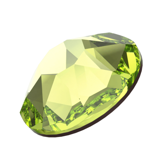 Citrus Green (337) SS40 - Swarovski Xirius Rose 2078 Hotfix Flatback per 36 stuks