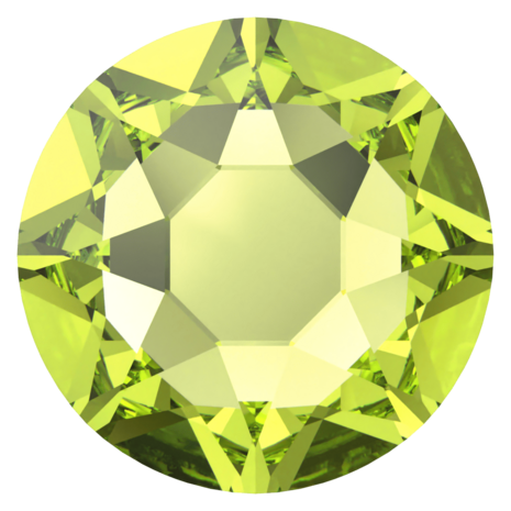 Citrus Green (337) SS40 - Swarovski Xirius Rose 2078 Hotfix Flatback per 36 stuks