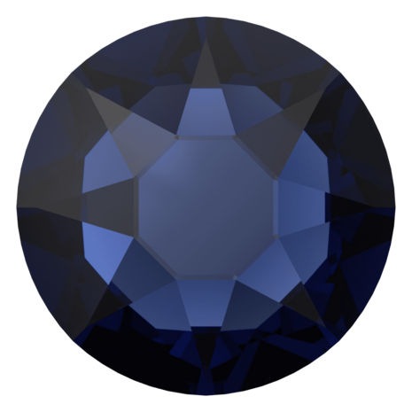 Dark Indigo (288) SS40 - Swarovski Xirius Rose 2078 Hotfix Flatback per 36 stuks