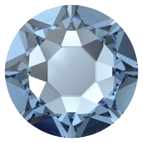 Denim Blue (266) SS20 - Swarovski Xirius Rose 2078 Hotfix Flatback per 144 stuks