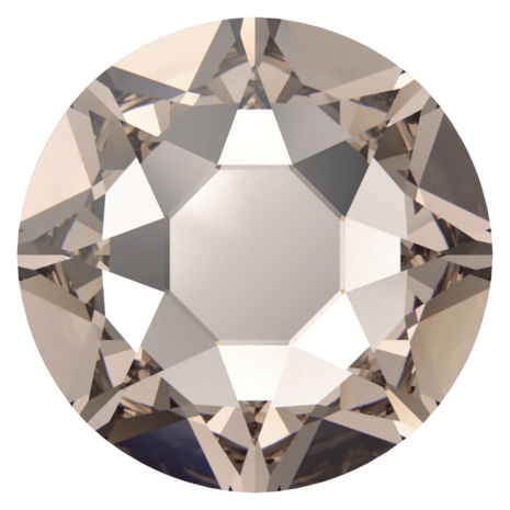 Greige (284) SS16 - Swarovski Xirius Rose 2078 Hotfix Flatback per 144 stuks