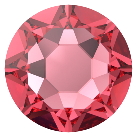 Indian Pink (289) SS16 - Swarovski Xirius Rose 2078 Hotfix Flatback per 144 stuks
