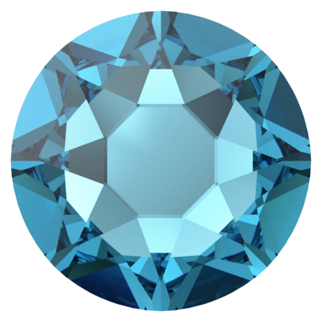 Indicolite (379) SS16 - Swarovski Xirius Rose 2078 Hotfix Flatback per 144 stuks