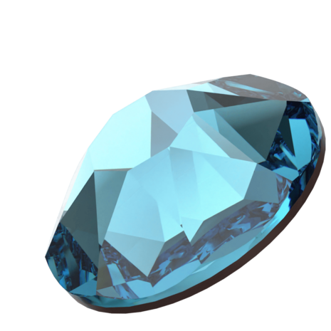 Indicolite (379) SS20 - Swarovski Xirius Rose 2078 Hotfix Flatback per 144 stuks
