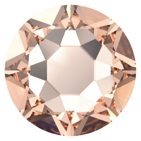 Light Peach (362) SS12 - Swarovski Xirius Rose 2078 Hotfix Flatback per 144 stuks