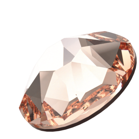Light Peach (362) SS34 - Swarovski Xirius Rose 2078 Hotfix Flatback per 36 stuks