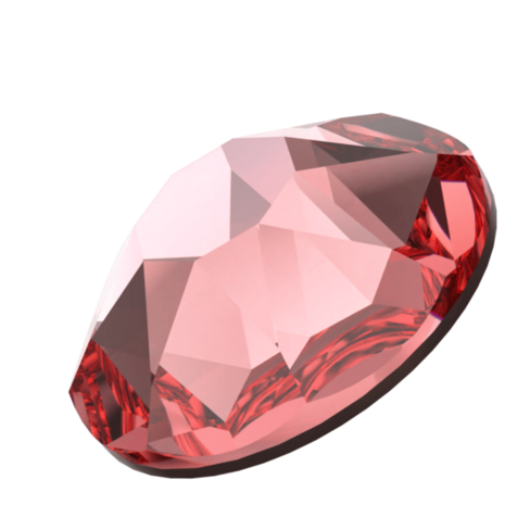 Padparadscha (542) SS40 - Swarovski Xirius Rose 2078 Hotfix Flatback per 36 stuks