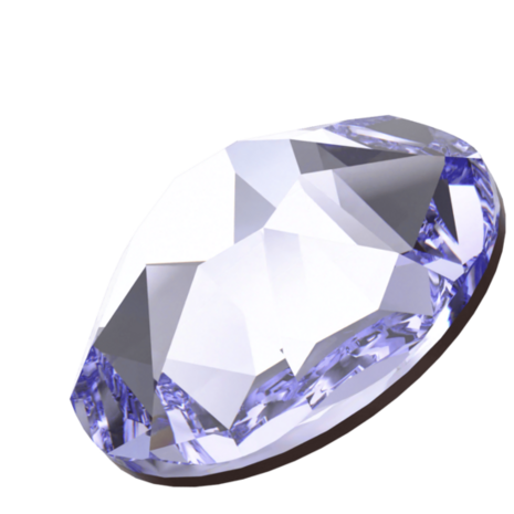 Provence Lavender (283) SS40 - Swarovski Xirius Rose 2078 Hotfix Flatback per 36 stuks