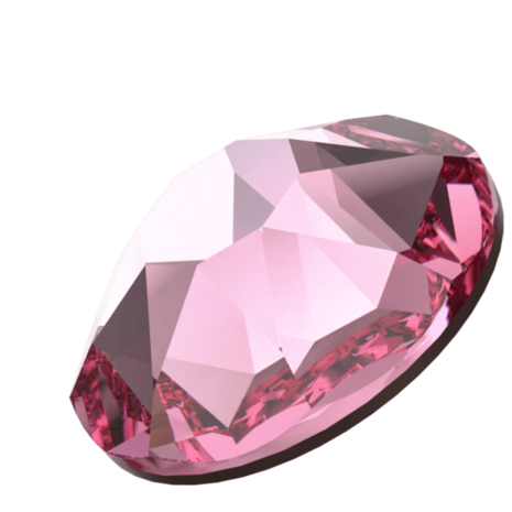 Rose (209) SS20 - Swarovski Xirius Rose 2078 Hotfix Flatback per 144 stuks