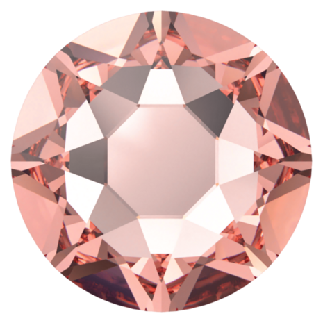 Rose Peach (262) SS16 - Swarovski Xirius Rose 2078 Hotfix Flatback per 144 stuks
