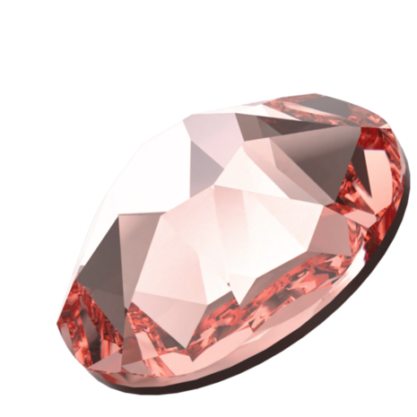 Rose Peach (262) SS30 - Swarovski Xirius Rose 2078 Hotfix Flatback per 36 stuks