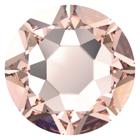 Silk (391) SS30 - Swarovski Xirius Rose 2078 Hotfix Flatback per 36 stuks