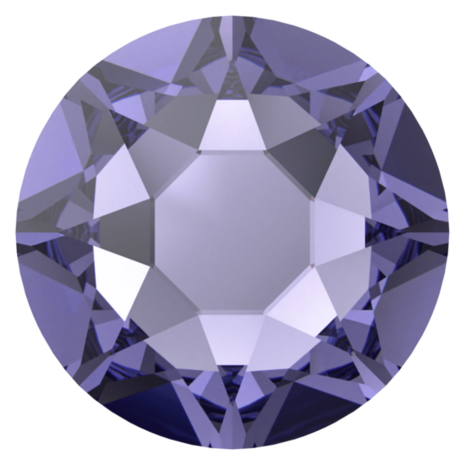 Tanzanite (539) SS30 - Swarovski Xirius Rose 2078 Hotfix Flatback per 36 stuks