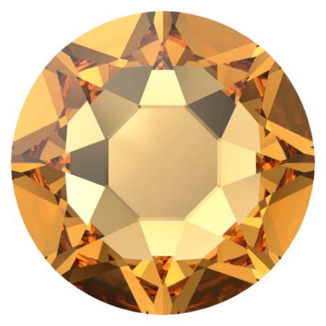 Topaz (203) SS20 - Swarovski Xirius Rose 2078 Hotfix Flatback per 144 stuks
