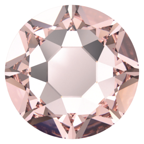 Vintage Rose (319) SS12 - Swarovski Xirius Rose 2078 Hotfix Flatback per 144 stuks