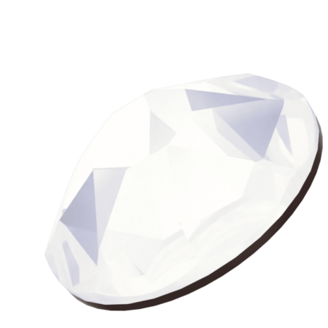 White Opal (234) SS40 - Swarovski Xirius Rose 2078 Hotfix Flatback per 36 stuks