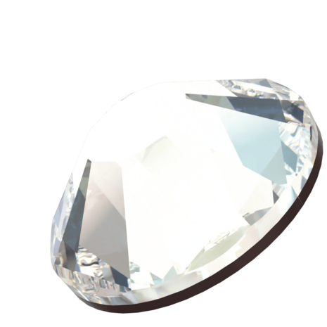 Crystal Moonlight (001 MOL) SS8 - Swarovski Xilion Rose 2038 Hotfix Flatback per 144 stuks