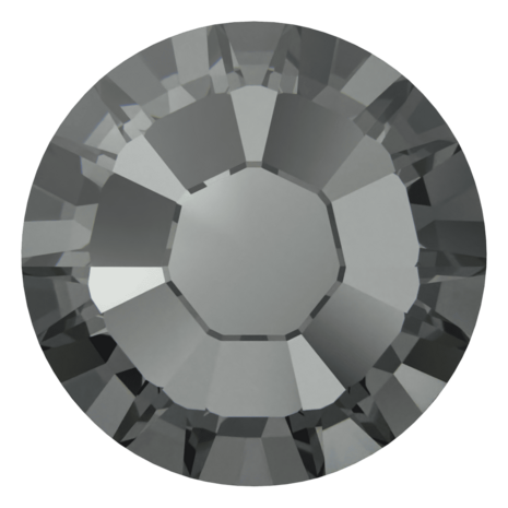 Crystal Silver Night (001 SINI) SS10 - Swarovski Xilion Rose 2038 Hotfix Flatback per 144 stuks