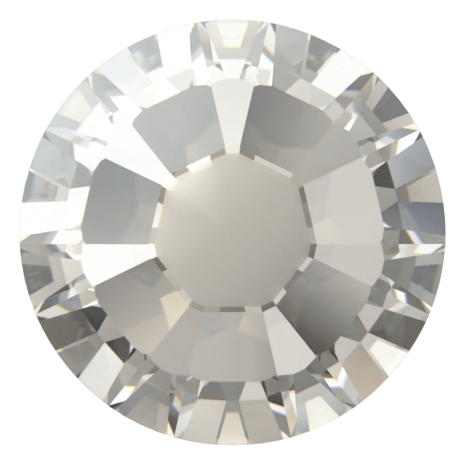 Crystal Silver Shade (001 SSHA) SS10 - Swarovski Xilion Rose 2038 Hotfix Flatback per 144 stuks