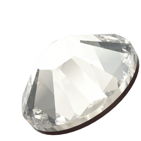 Crystal Silver Shade (001 SSHA) SS8 - Swarovski Xilion Rose 2038 Hotfix Flatback per 144 stuks