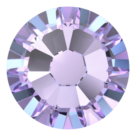 Crystal Vitrail Light (001 VL) SS10 - Swarovski Xilion Rose 2038 Hotfix Flatback per 144 stuks