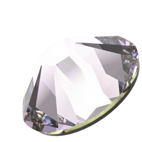 Crystal Vitrail Light (001 VL) SS8 - Swarovski Xilion Rose 2038 Hotfix Flatback per 144 stuks