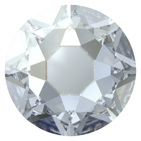 Crystal Blue Shade (001 BLSH) SS12 - Swarovski Xirius Rose 2078 Hotfix Flatback per 144 stuks