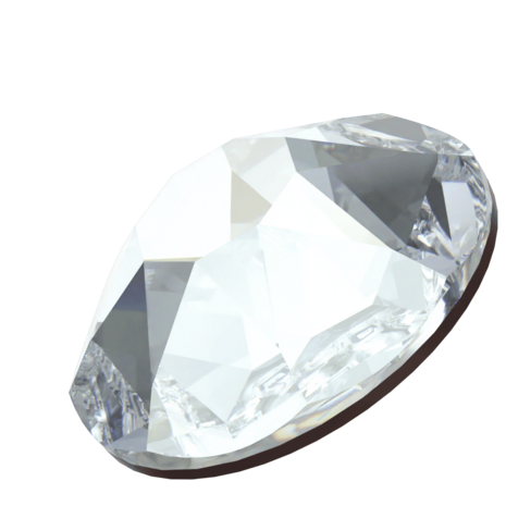Crystal Blue Shade (001 BLSH) SS34 - Swarovski Xirius Rose 2078 Hotfix Flatback per 36 stuks