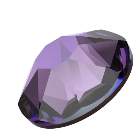 Crystal Heliotrope (001 HEL) SS30 - Swarovski Xirius Rose 2078 Hotfix Flatback per 36 stuks