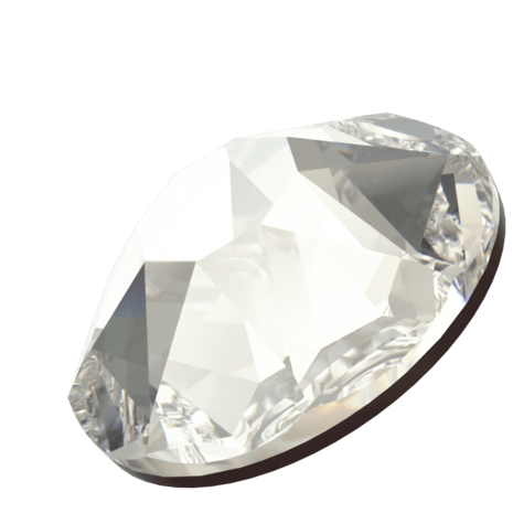 Crystal Silver Shade (001 SSHA) SS34 - Swarovski Xirius Rose 2078 Hotfix Flatback per 36 stuks