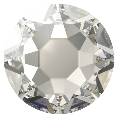 Crystal Silver Shade (001 SSHA) SS34 - Swarovski Xirius Rose 2078 Hotfix Flatback per 36 stuks