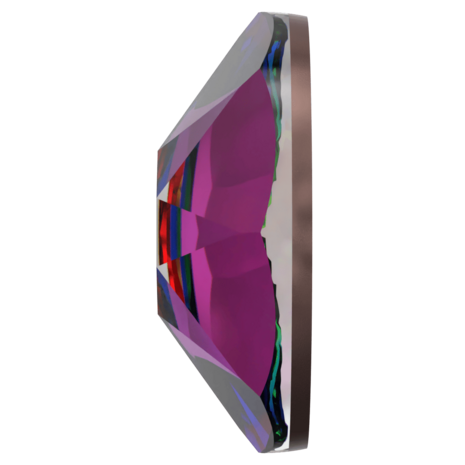Crystal Vitrail Medium (001 VM) SS12 - Swarovski Xirius Rose 2078 Hotfix Flatback per 144 stuks