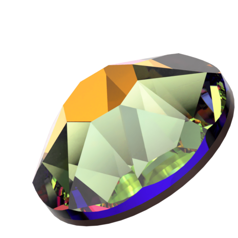 Crystal Volcano (001 VOL) SS12 - Swarovski Xirius Rose 2078 Hotfix Flatback per 144 stuks