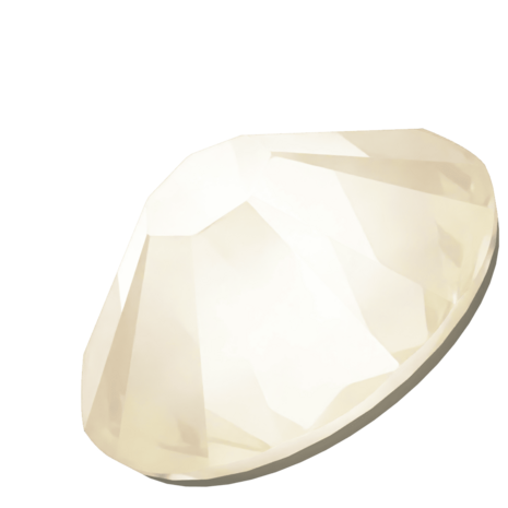 Crystal Linen Ignite (001 L164I) SS10 - Swarovski Xilion Rose 2038 Hotfix Flatback per 144 stuks