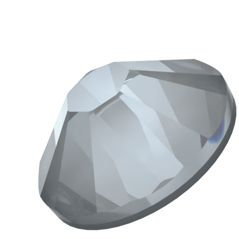 Crystal Dark Grey Ignite (001 L111I) SS5 - Swarovski Xilion Rose 2058 Non-Hotfix flatback per 144 stuks