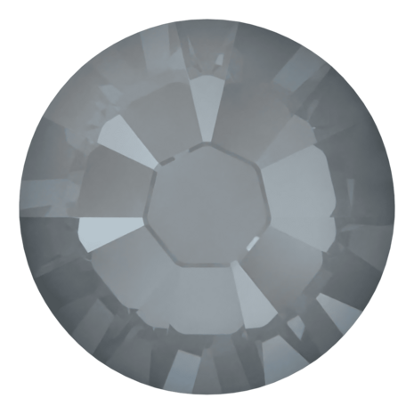 Crystal Dark Grey Ignite (001 L111I) SS5 - Swarovski Xilion Rose 2058 Non-Hotfix flatback per 144 stuks