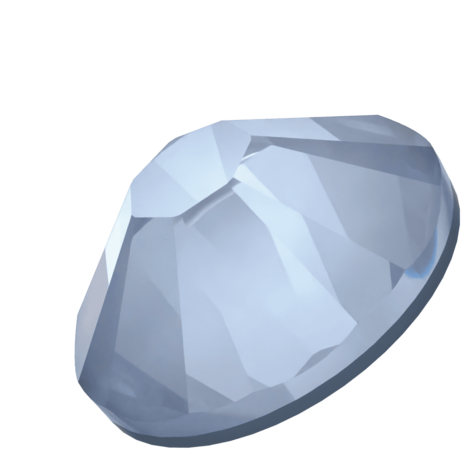 Crystal Denim Ignite (001 L166I) SS5 - Swarovski Xilion Rose 2058 Non-Hotfix flatback per 144 stuks