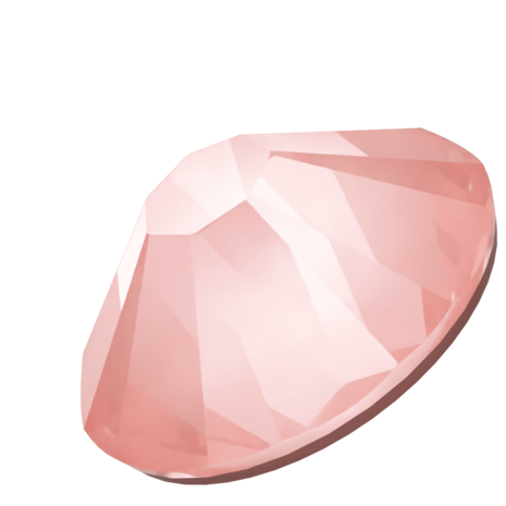 Crystal Flamingo Ignite (001 L162I) SS10 - Swarovski Xilion Rose 2038 Hotfix Flatback per 144 stuks