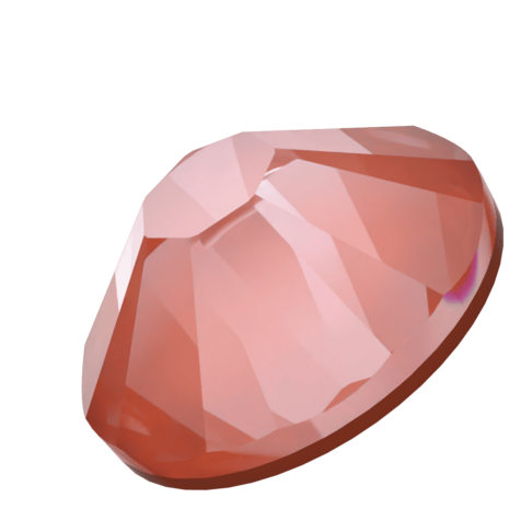 Crystal Maroon Ignite (001 L160I) SS10 - Swarovski Xilion Rose 2038 Hotfix Flatback per 144 stuks