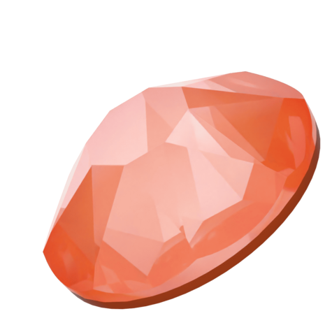 Crystal Orange Ignite (001 L159I) SS20 - Swarovski Xirius Rose 2078 Hotfix Flatback per 144 stuks