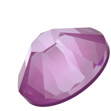 Crystal Orchid Ignite (001 L171I) SS5 - Swarovski Xilion Rose 2058 Non-Hotfix flatback per 144 stuks