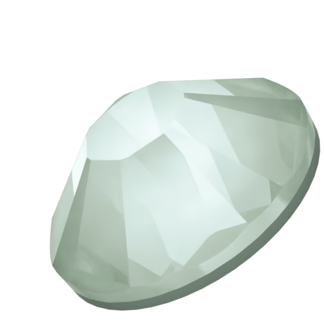 Crystal Agave Ignite (001 L165I) SS10 - Swarovski Xilion Rose 2038 Hotfix Flatback per 144 stuks
