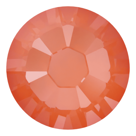 Crystal Orange Ignite (001 L159I) SS10 - Swarovski Xilion Rose 2038 Hotfix Flatback per 144 stuks