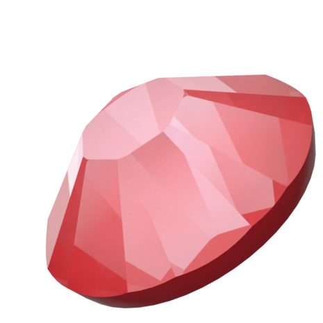 Crystal Poppy Red Ignite (001 L179I) SS10 - Swarovski Xilion Rose 2038 Hotfix Flatback per 144 stuks